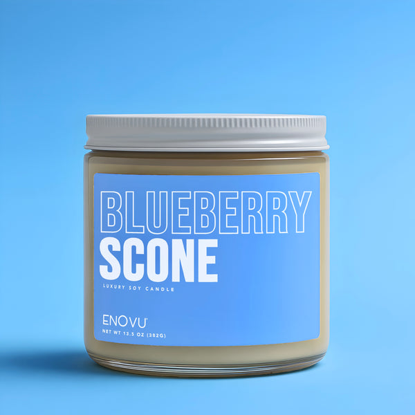 BLUEBERRY SCONE - DOUBLE WICK SOY CANDLE