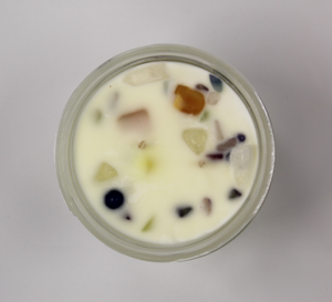 CRYSTAL DOUBLE WICK SOY CANDLE - CLARITY