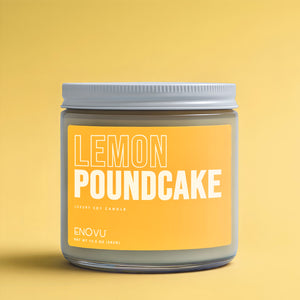 LEMON POUNDCAKE - DOUBLE WICK SOY CANDLE