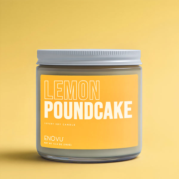 LEMON POUNDCAKE - DOUBLE WICK SOY CANDLE
