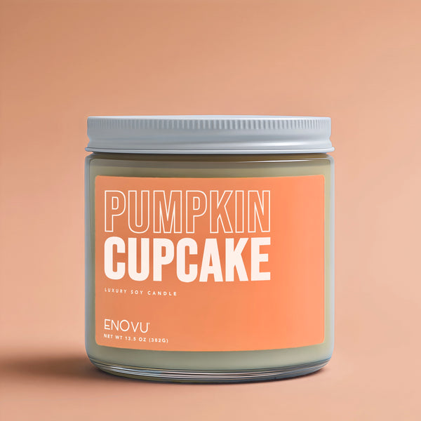 PUMPKIN CUPCAKE - DOUBLE WICK SOY CANDLE