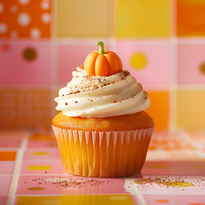PUMPKIN CUPCAKE - DOUBLE WICK SOY CANDLE