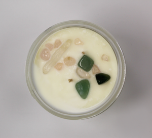 CRYSTAL DOUBLE WICK SOY CANDLE - PURITY