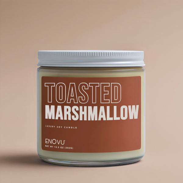 TOASTED MARSHMALLOW - DOUBLE WICK SOY CANDLE