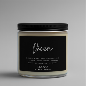 CRYSTAL DOUBLE WICK SOY CANDLE - DREAM