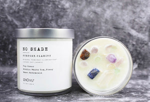 NO SHADE - CLARITY - CRYSTAL SOY CANDLE